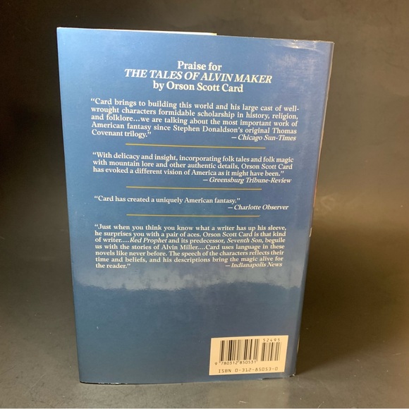 Alvin Journeyman by Orson Scott Card Hardcover First Edition / First Printing - Picture 4 of 13